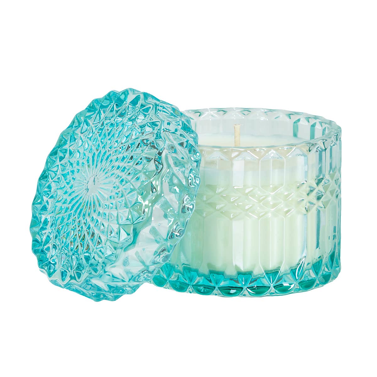 Tropical Breeze, 8oz Petite Shimmer Candle