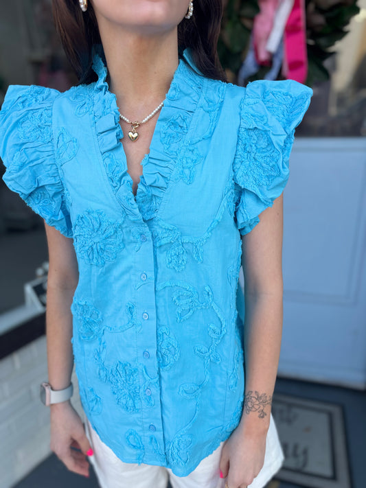 Chic Fun Floral Top