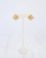 Mount Holly CZ Flower Earring WR Gold