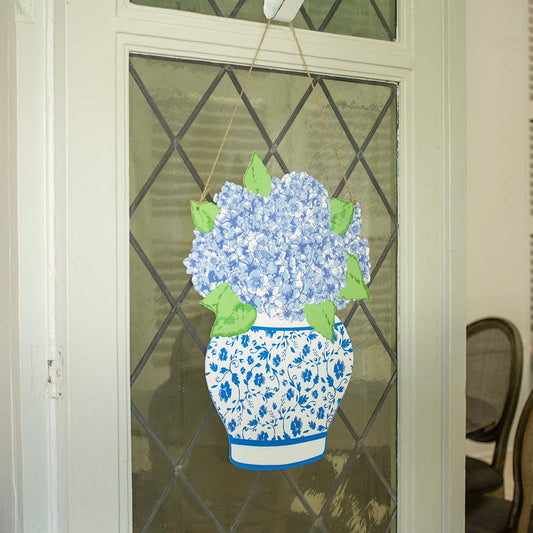 Hydrangea Vase Door Hanger