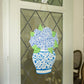 Hydrangea Vase Door Hanger