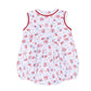 Americana Print Sleeveless Bubble
