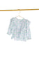 Long Sleeve Ruffle Hydrangea Top with Diaper Cover Set