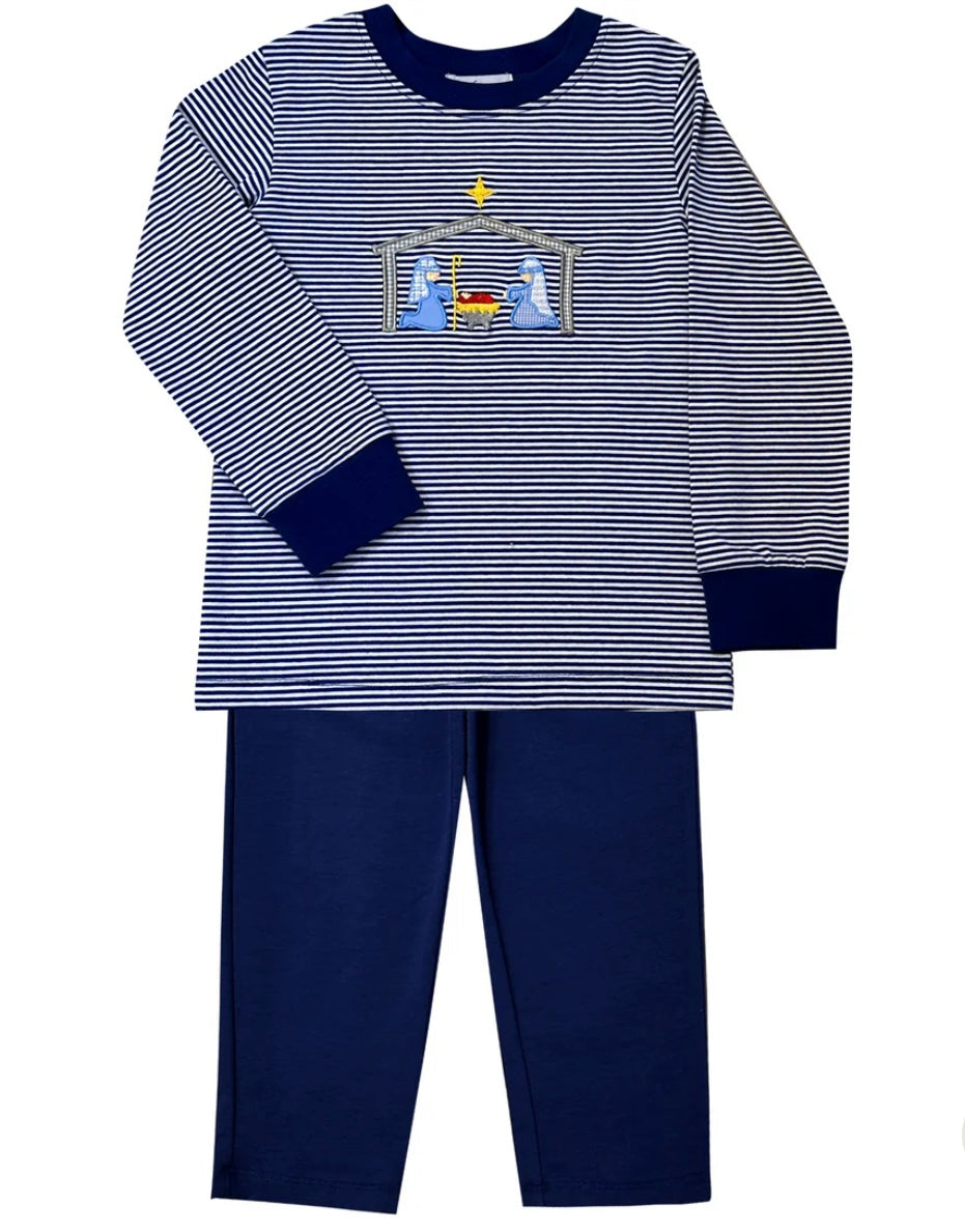 Nativity Toddler Boys Pants Set