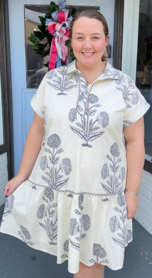 Ivory Bloom Dress