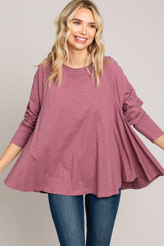 Dusty Mauve Top