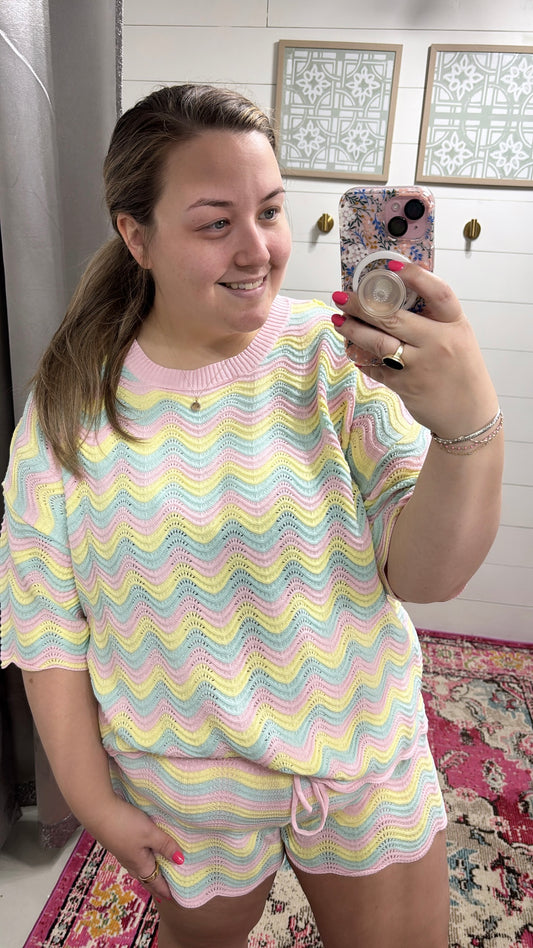 Keeping It Pastel, Short Set