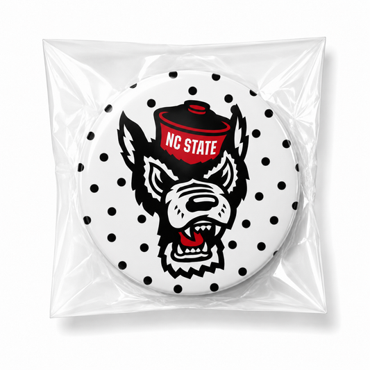 NCSU - Mascot W/ Polka Dots