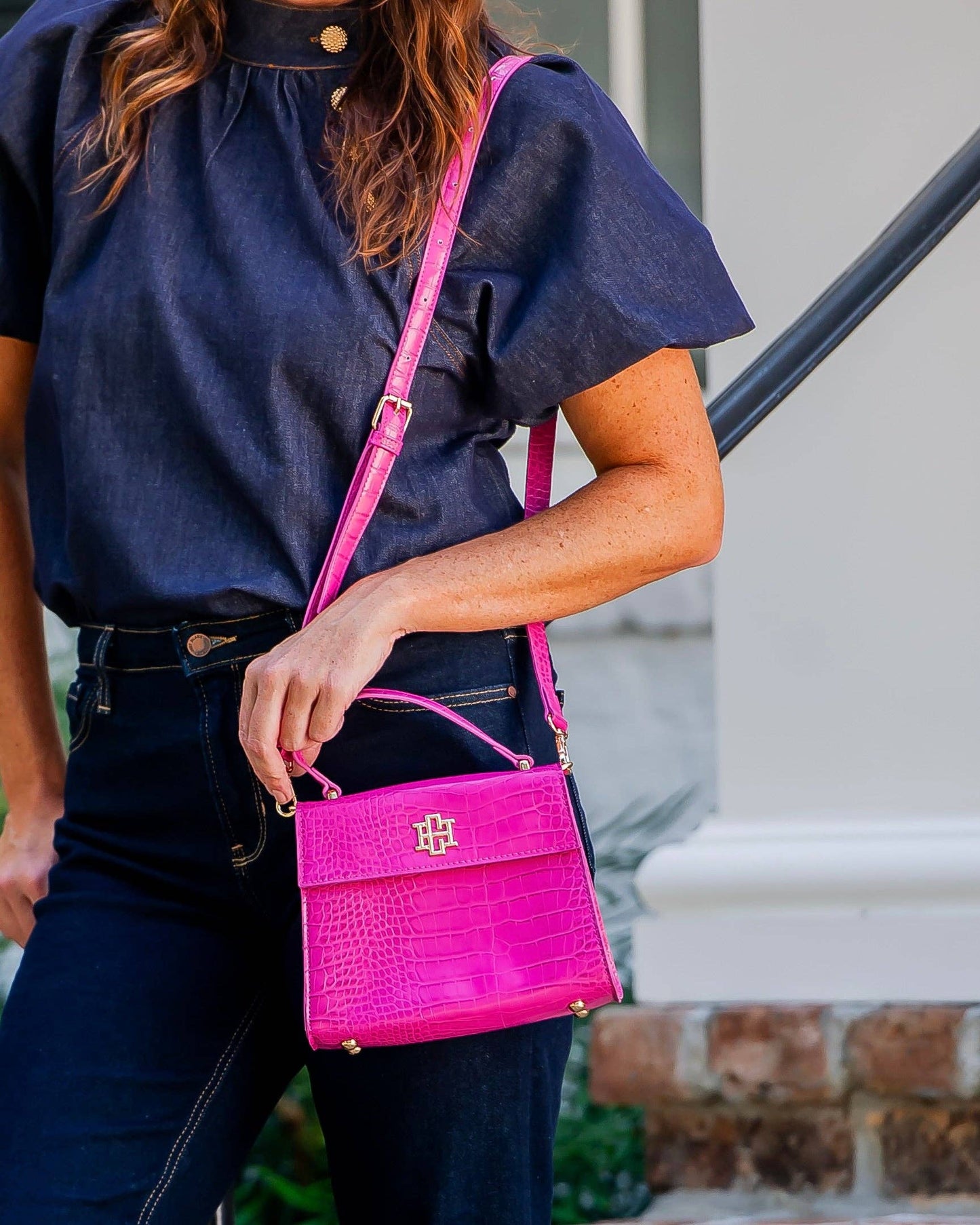 Vivienne Hot Pink Handbag
