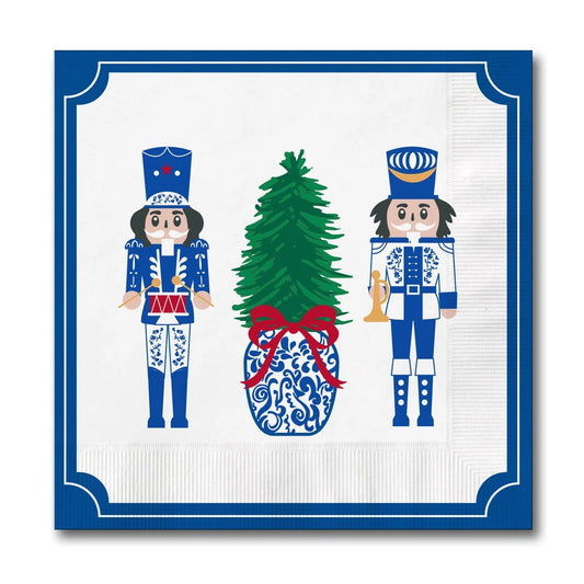 Merry Nutcracker Cocktail Napkins