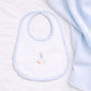 Silly Goose Bib - Light Blue