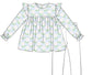 Long Sleeve Hydrangea Top and Pant Set