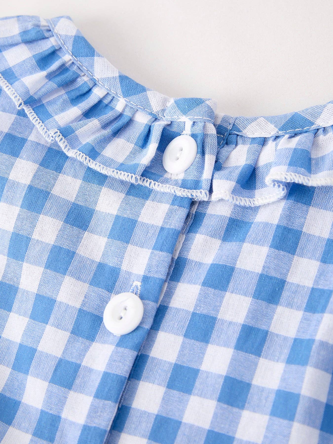 Blue Pumpkin Smock Embroidered Dress