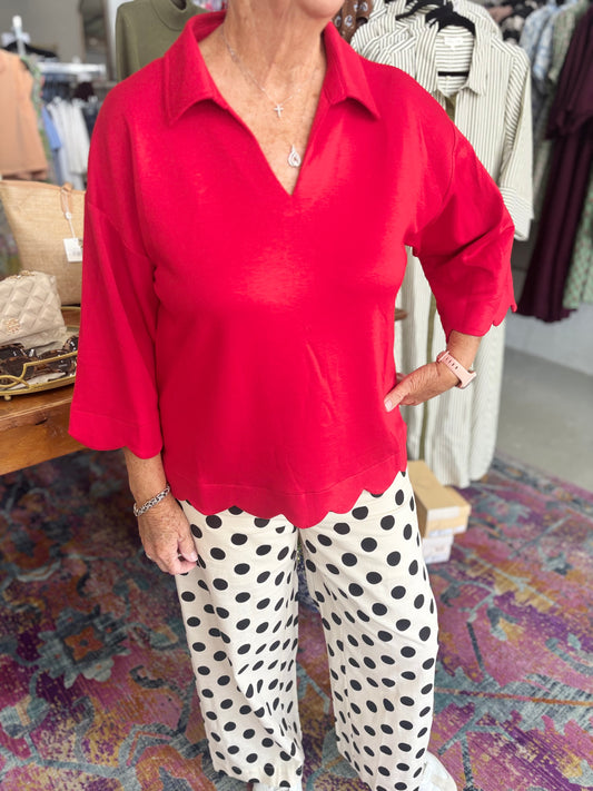 Fancy Polka Dot Pants