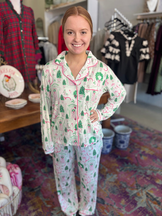 Pink Bows & Topiary, Charlotte Set