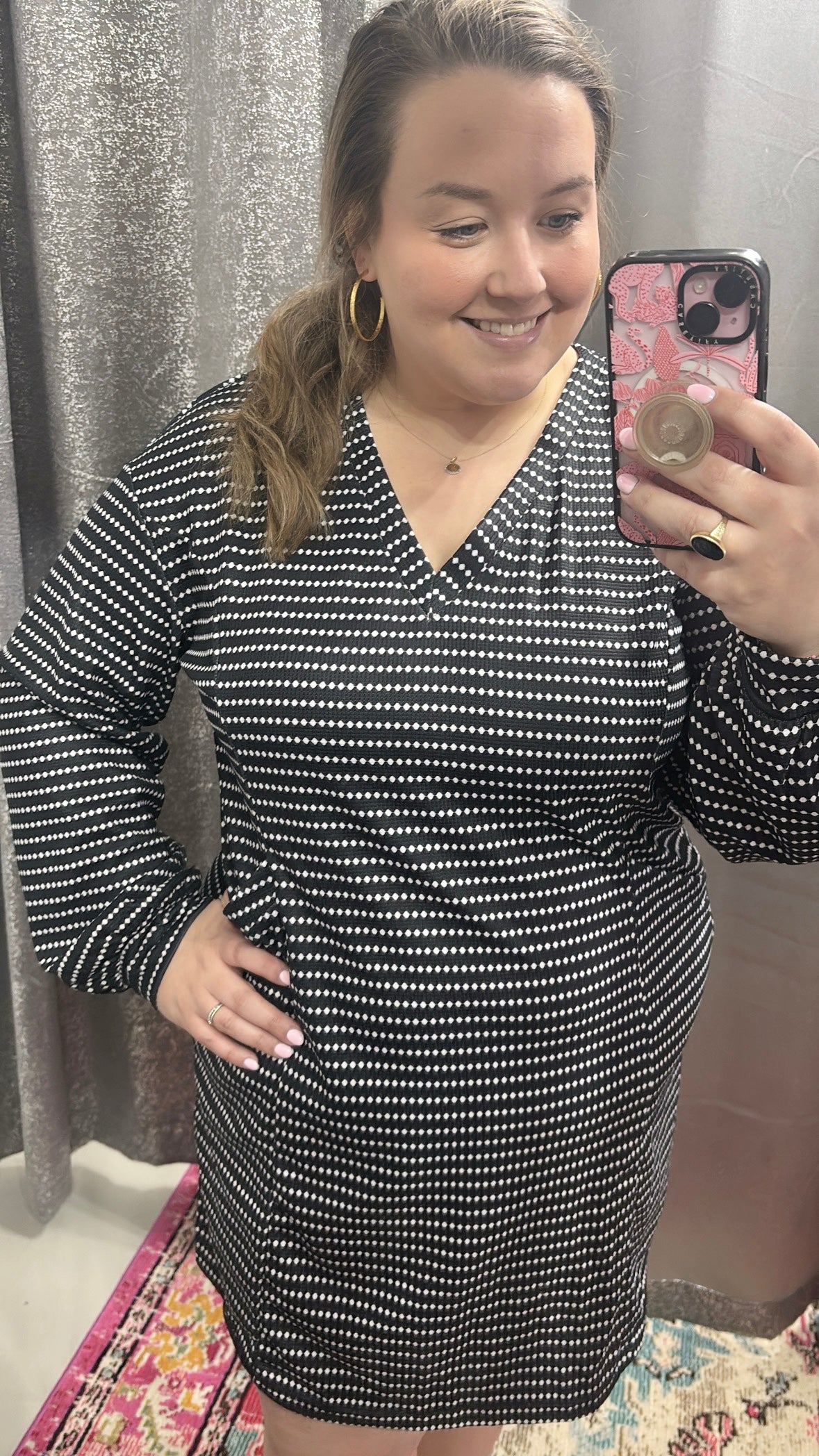 Magnolia Striped Shift Dress!