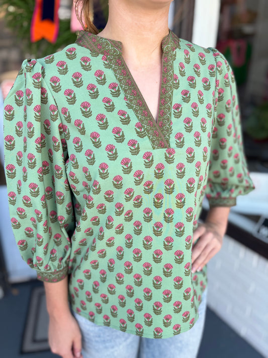 Dusky Garden Blouse