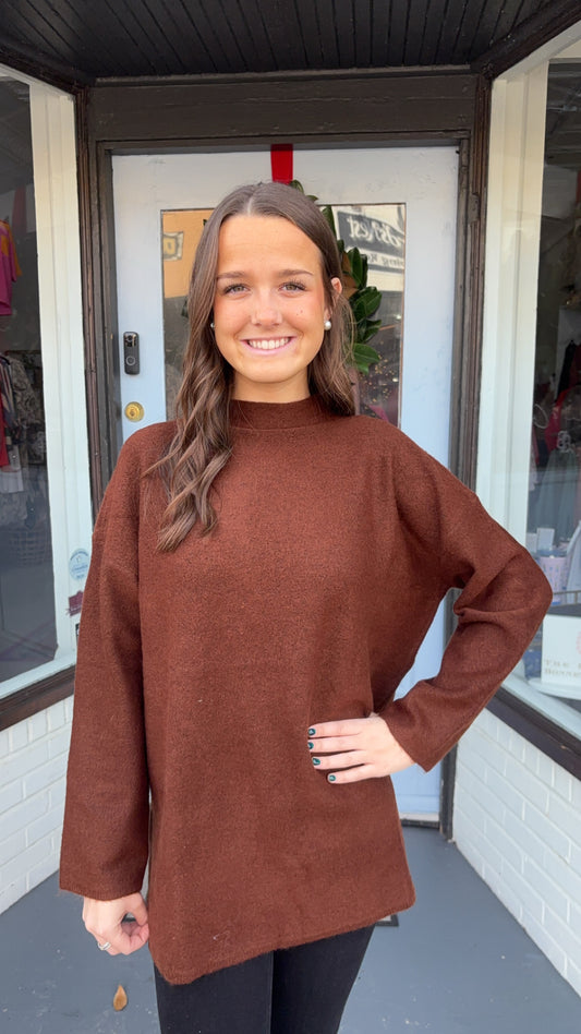 Ally Loose Fit Tunic Sweater!