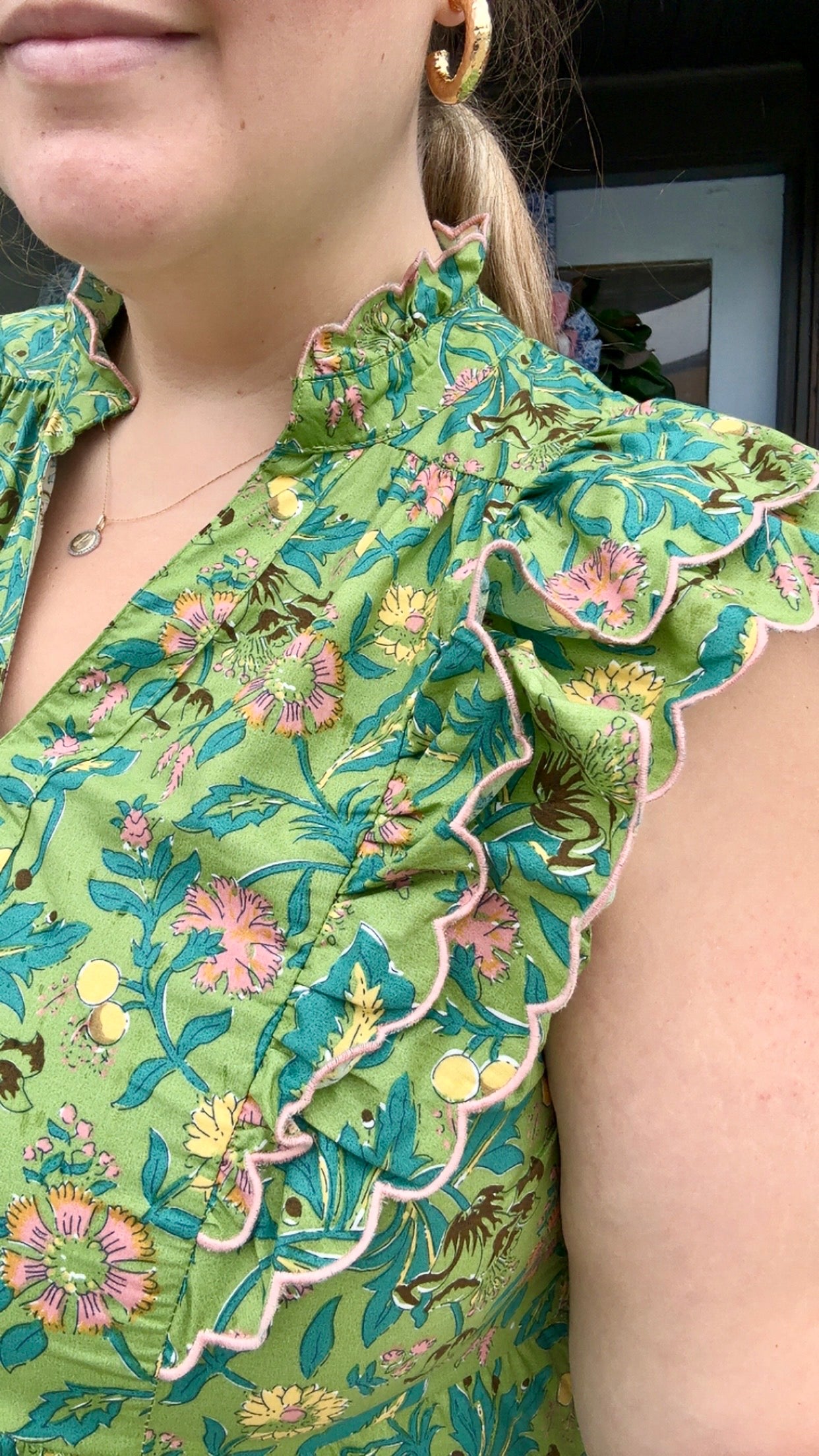 Cottage Garden Midi Dress