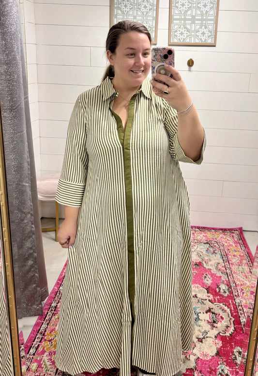 Olive You, Striped Dress