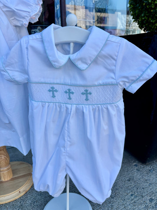 Blue Crosses Frank Bubble