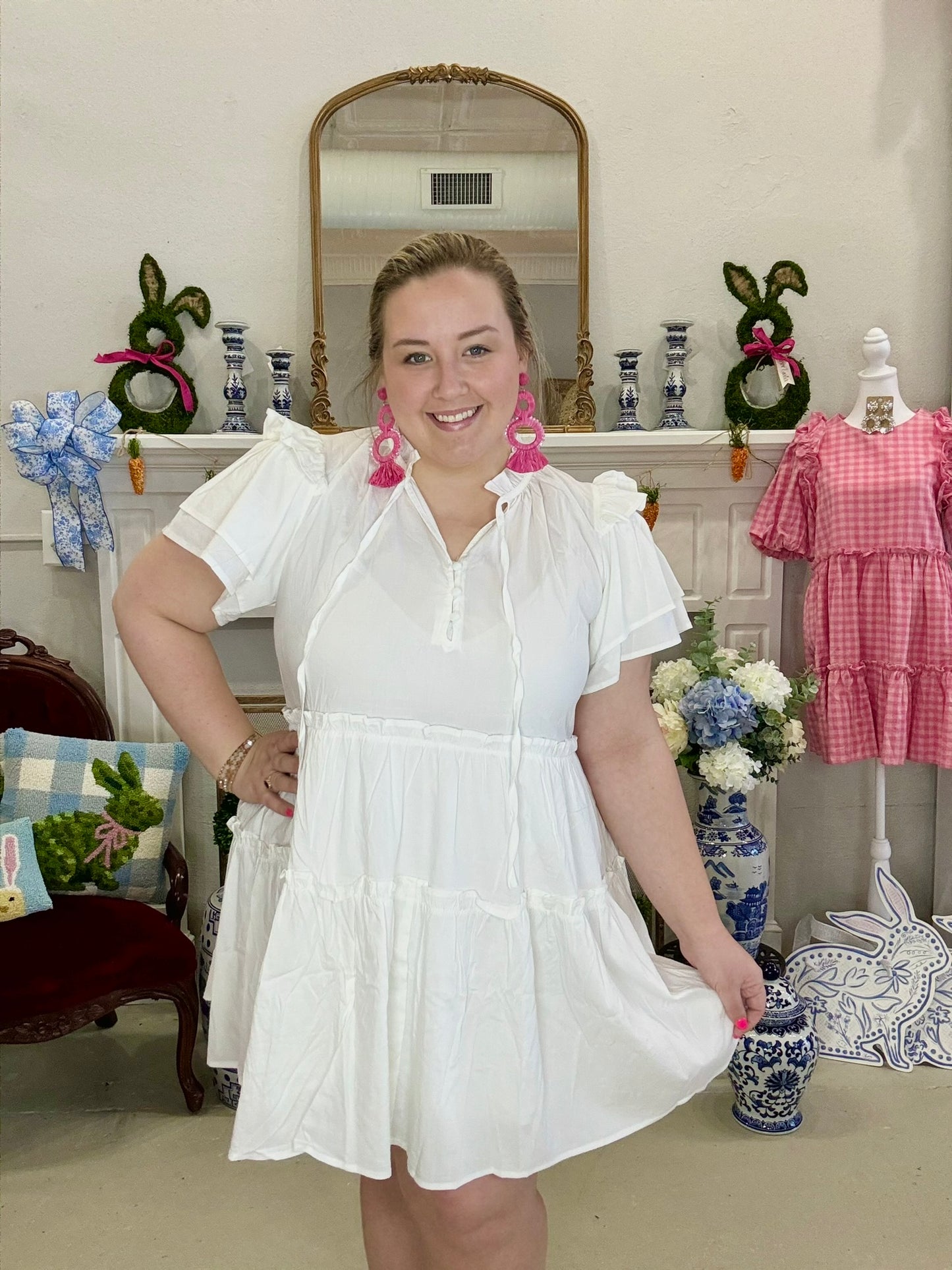 White Babydoll Dress