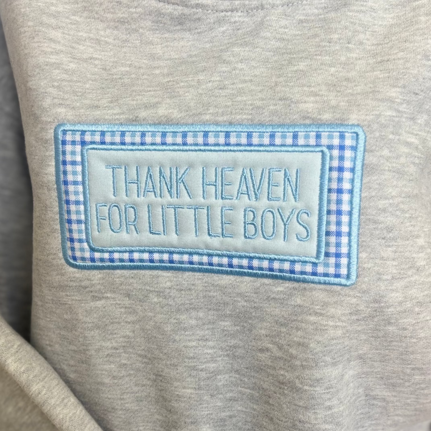 Thank Heaven For Littles - Mockneck Sweatshirt