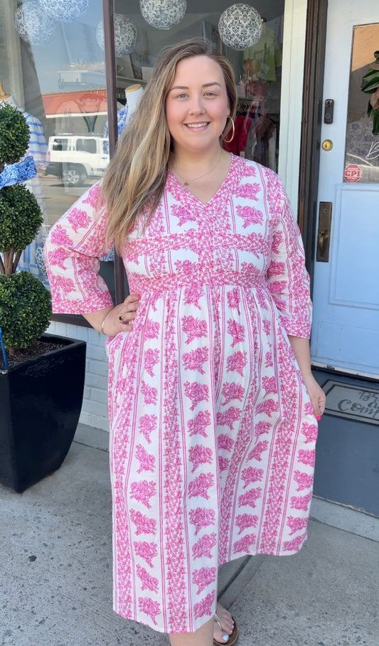 Pink Georgia Dream Dress