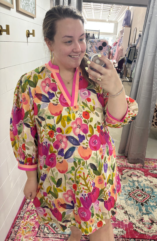 Berry & Bright Dress