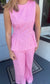 Pretty in Pink Gingham, Pants