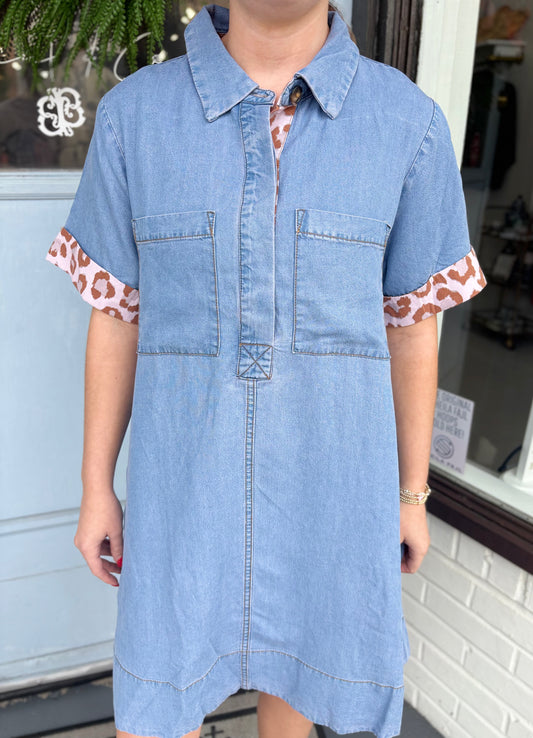 Blue Jean Baby Dress