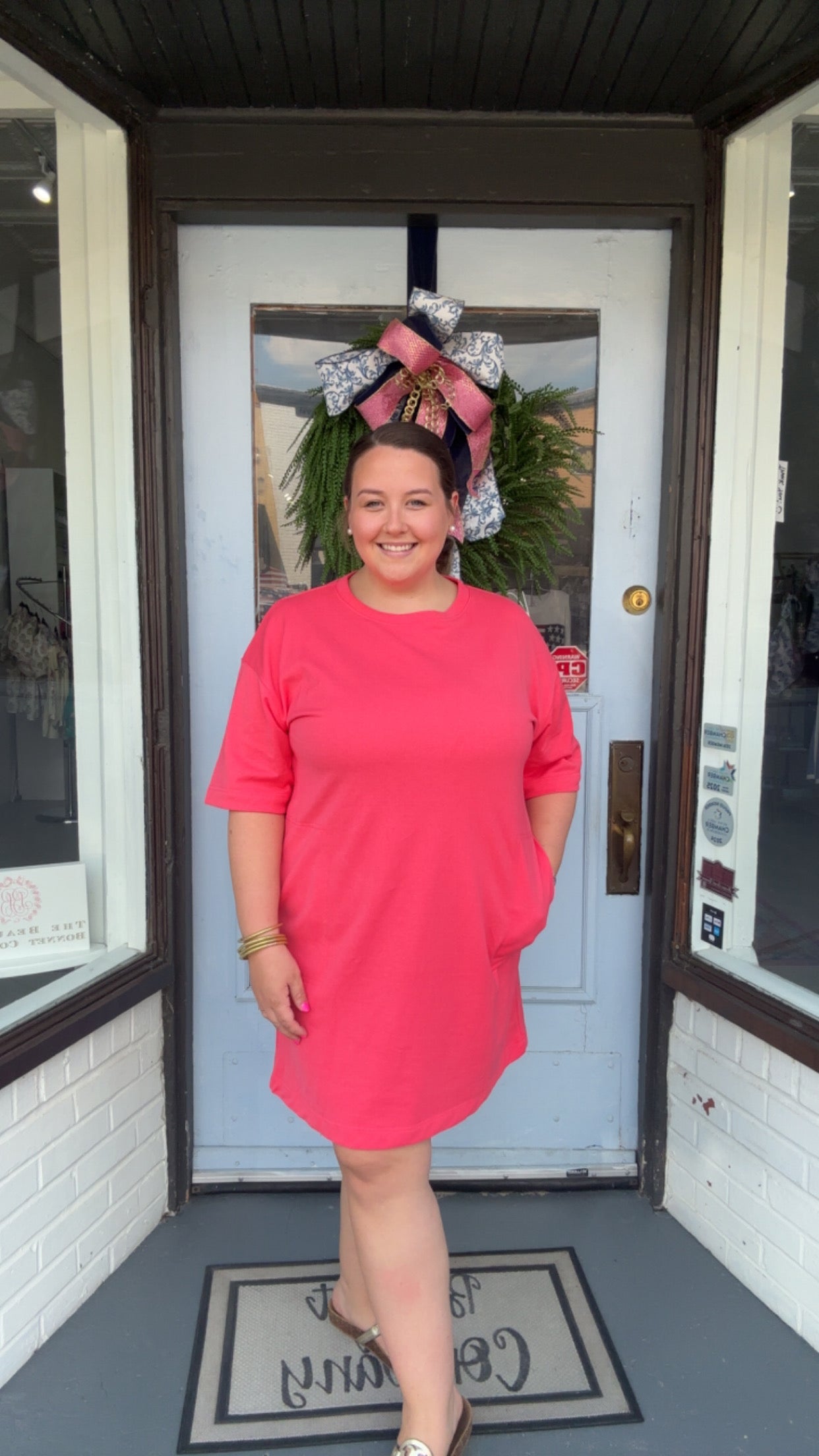Southern Melon Dress