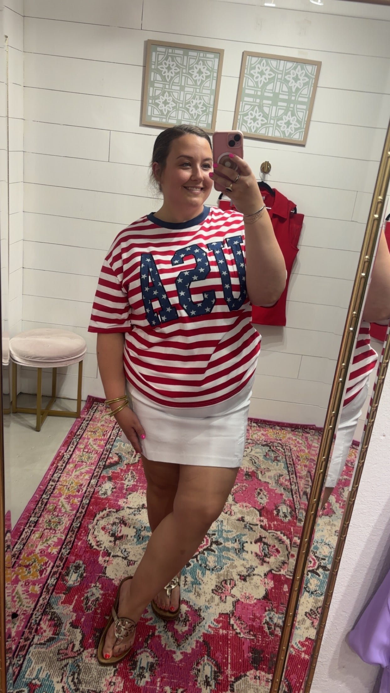Stars, Stripes, & USA top