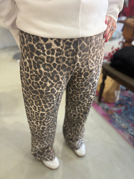 Lux in Leopard Pants