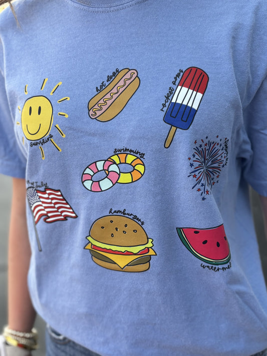 Favorite Patriotic Things, Tshirt