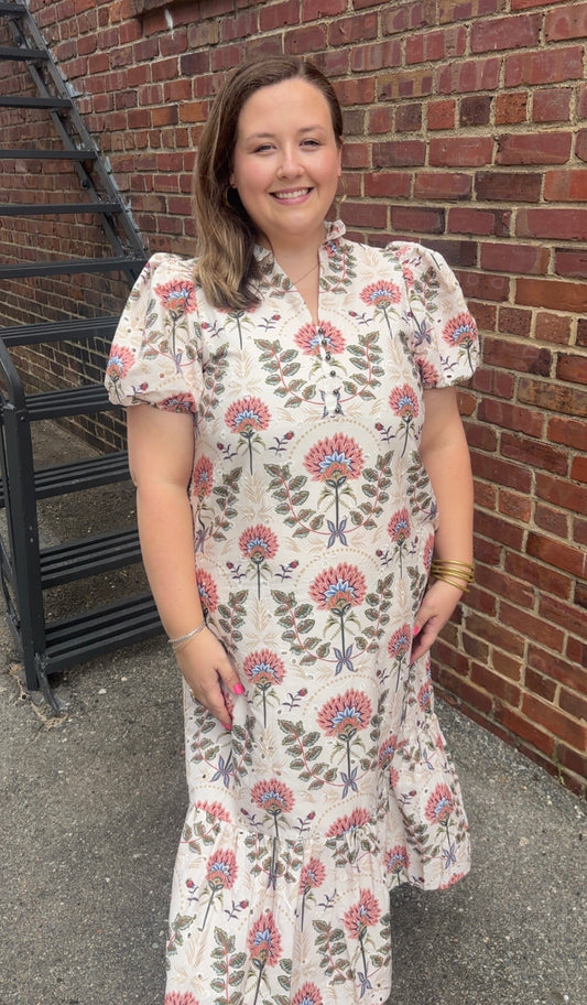 Camille Floral Dress