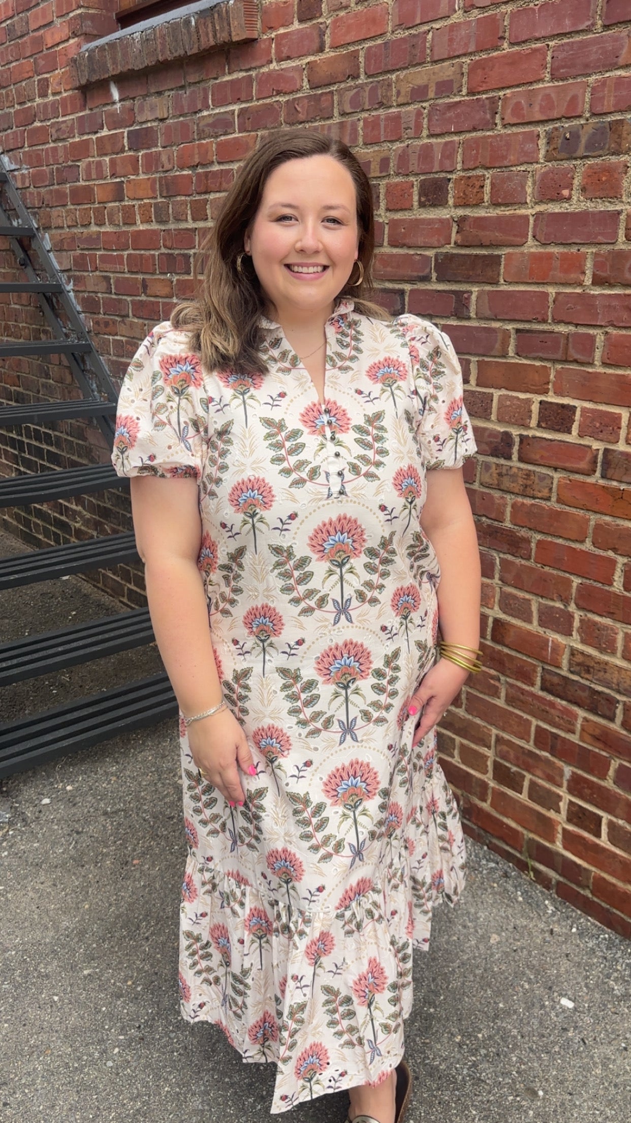 Camille Floral Dress