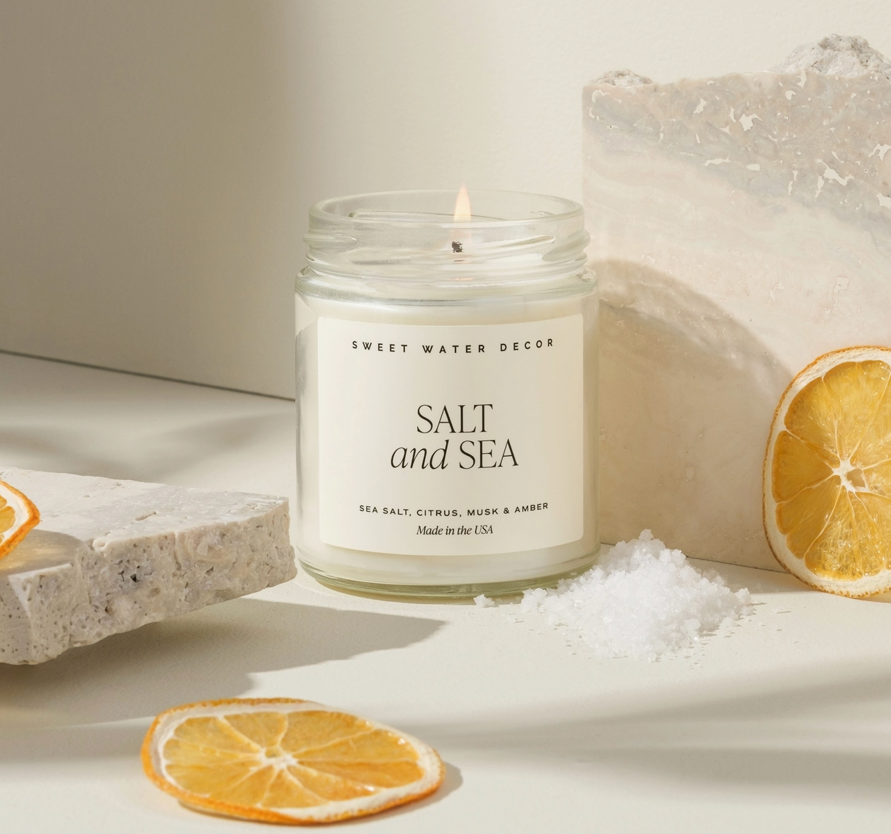 Salt + Sea 9oz Soy Candle