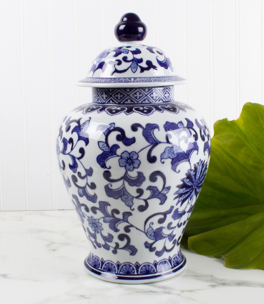 Blue & White Ginger Jar