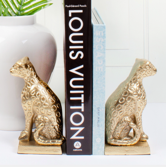 Leopard Book End