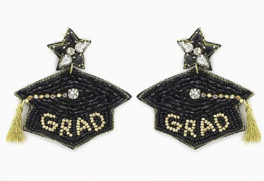 GRAD earrings!