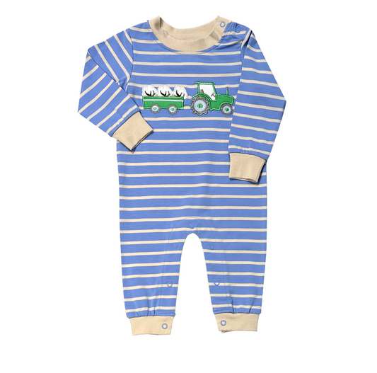 Tractor & Cotton - Boys Romper