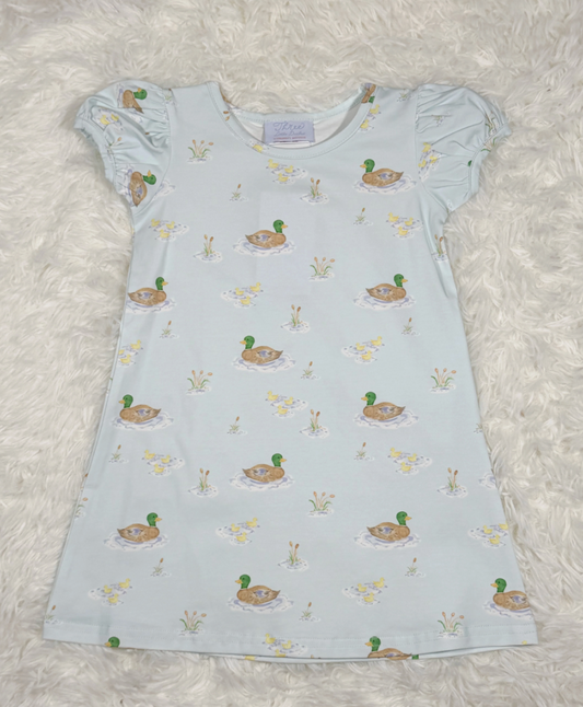 Ducks on The Pond- Charlotte Play Dress