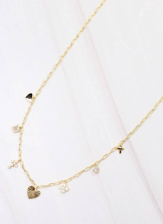Garland Mini Charm Necklace