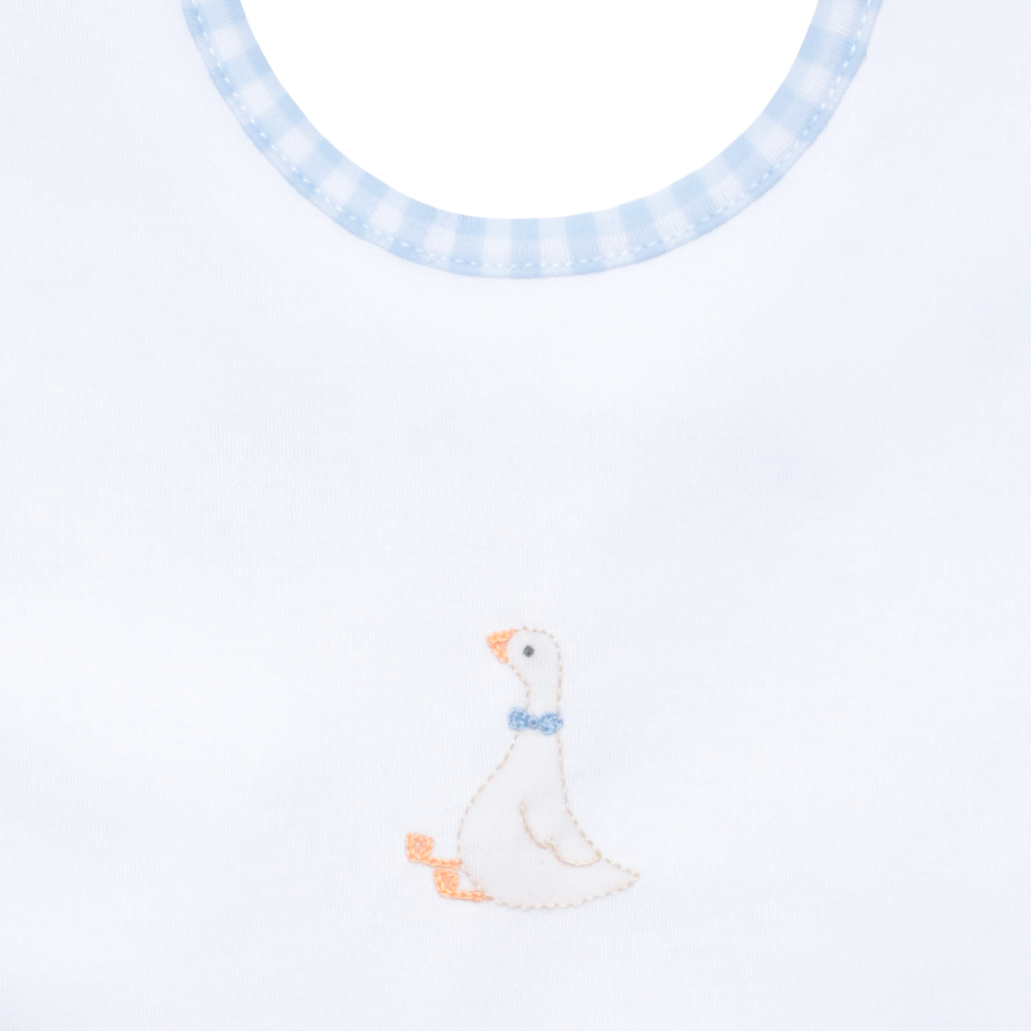 Silly Goose Bib - Light Blue