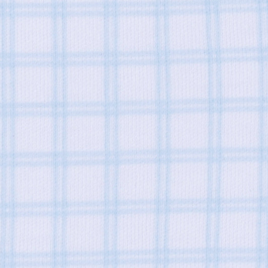 Peek-A-Boo Wishes, Light Blue Smocked Footie