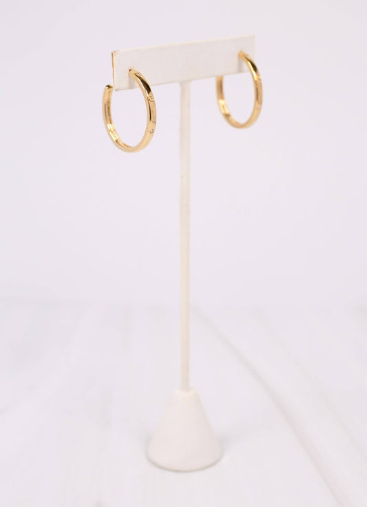 Oliveri CZ Hoop Earring