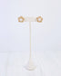 Dunkirk Embellished Pearl Stud Earring, Gold
