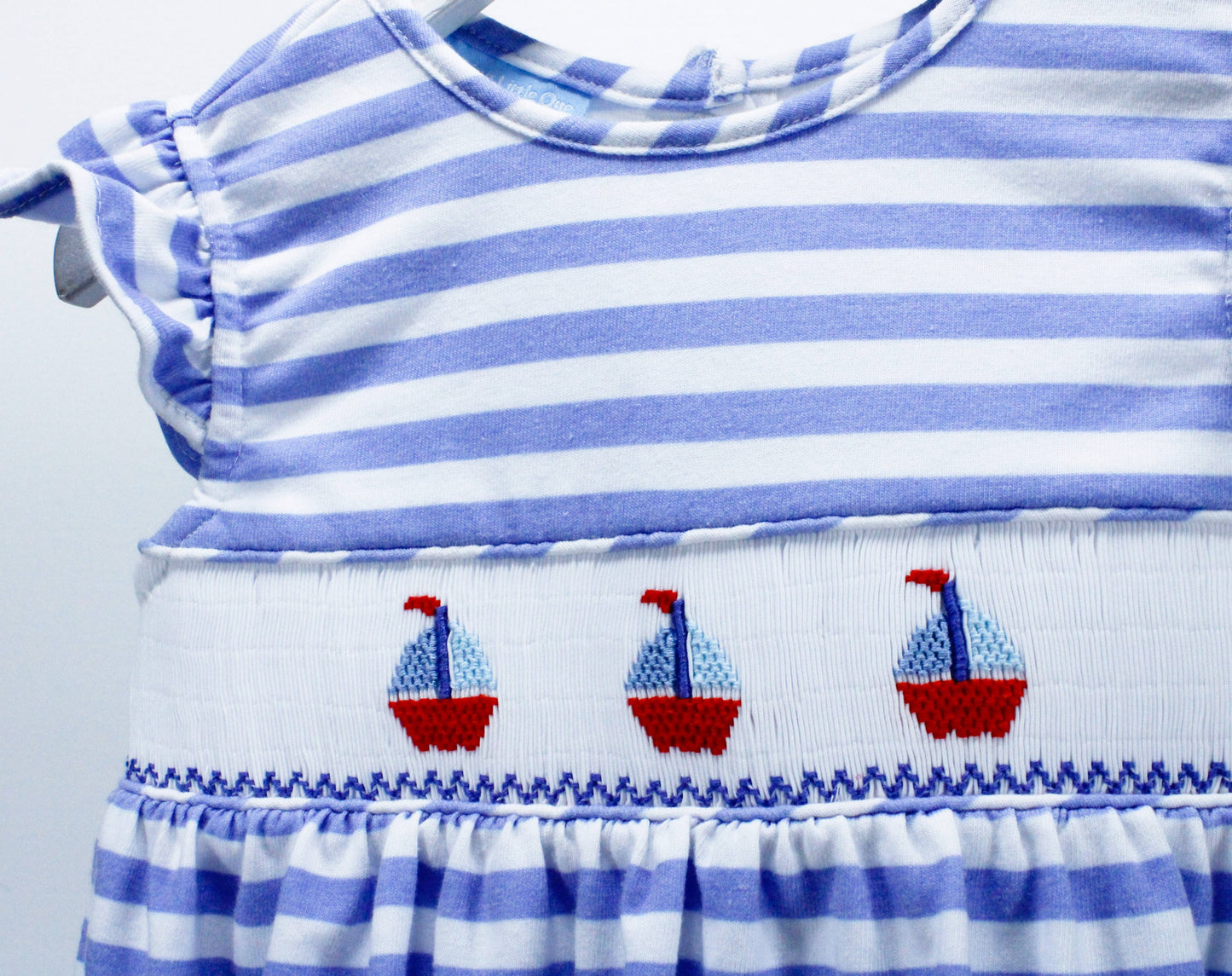 Smocked Sailboat Dress