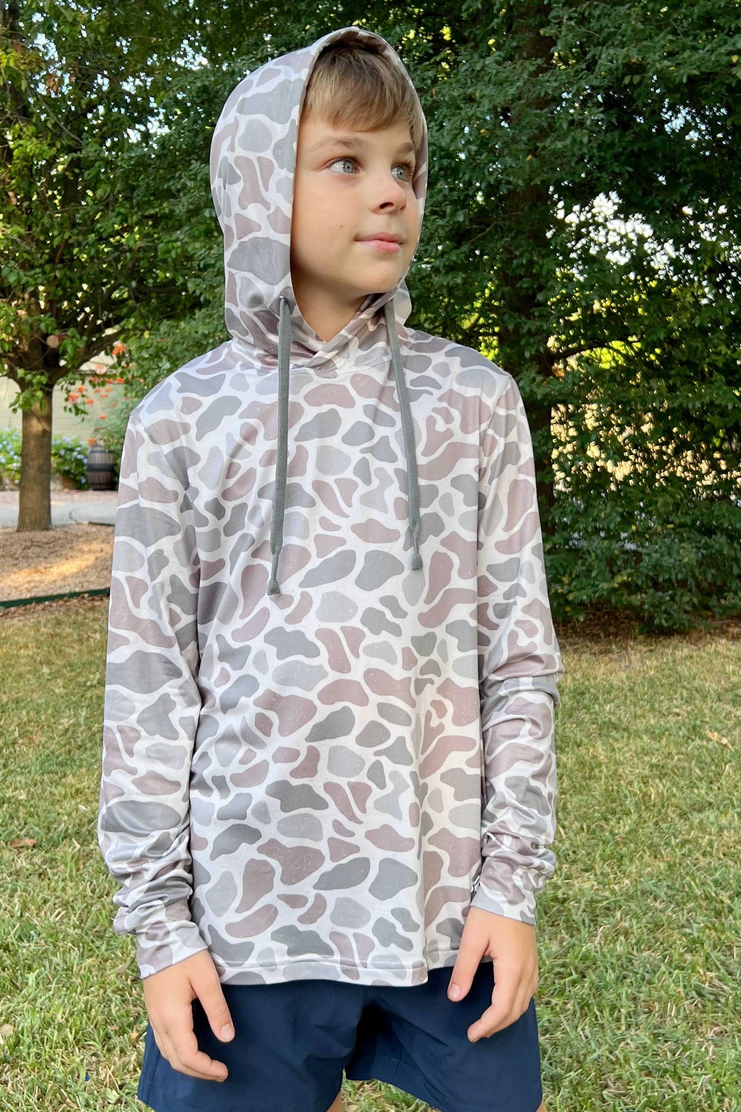 Performance Hoodie - Classic Deer Camo!